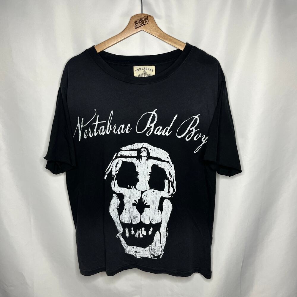 Vertabrae Bad Boy Salvador Dali Women Skull Tee XL